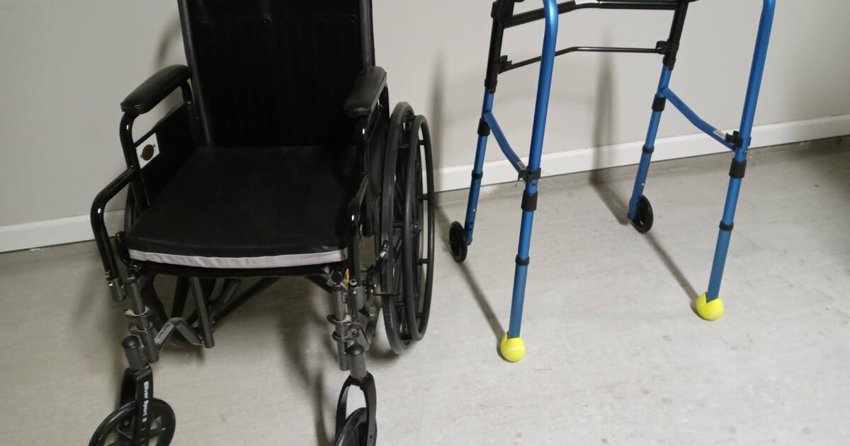 Wheelchair and walker free to anyone that needs it. for Free in Baton
