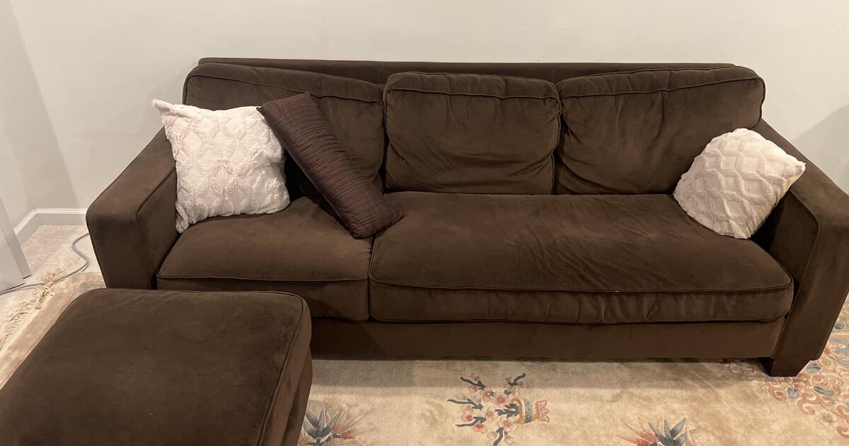 Brown couch for 100 in Burke, VA For Sale & Free — Nextdoor
