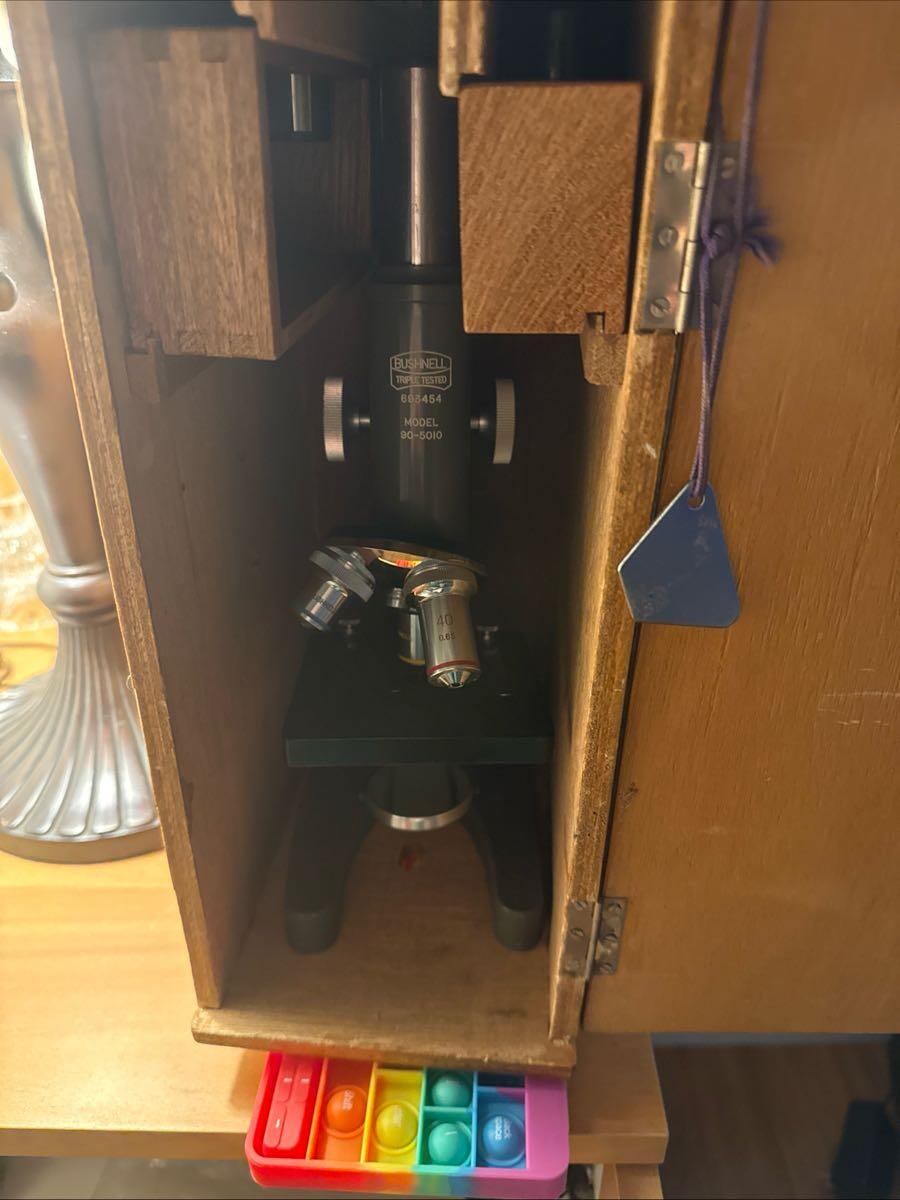 Bushnell vintage Microscope Model 30-5010 for $30 in Seattle, WA | For ...