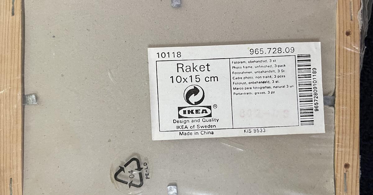 IKEA Raket 3 pack of unfinished Photo Frames for 3 in San Diego, CA