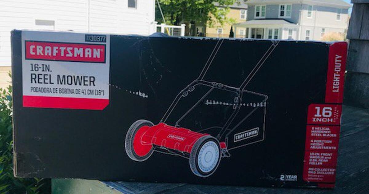 Craftsman reel mower new in box never used for 65 in middletown ri