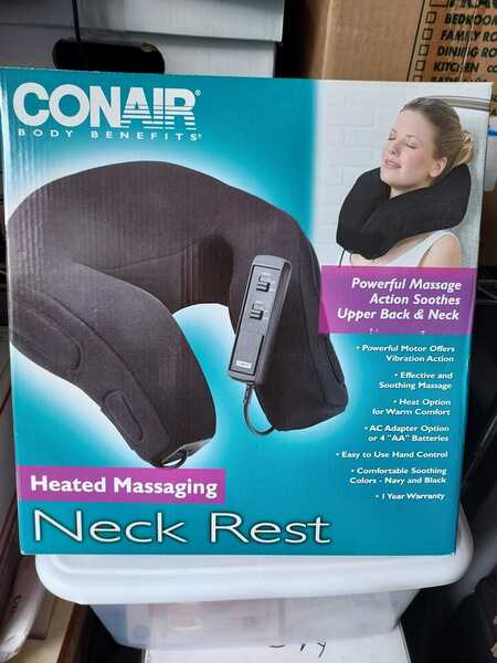 Conair Heated Massaging Neck Rest For $20 In Gardnerville, NV | For Sale & Free Nextdoor Conair Heated Massaging Neck Rest For $20 In Gardnerville, NV | For Sale & Free Nextdoor