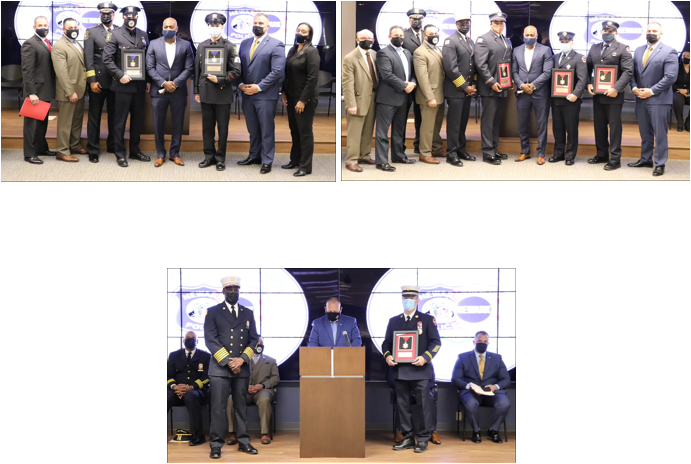 Newark Police Officers and Firefighters Honored for their Valor (Newark ...