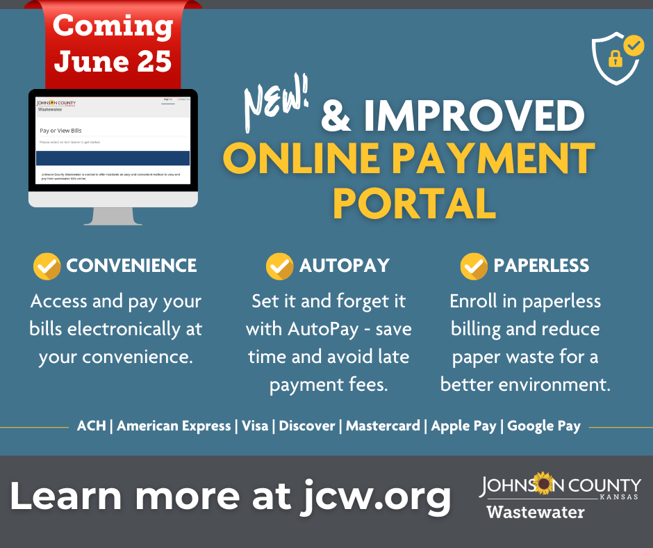  johnson county wastewater is launching a new online payment portal on