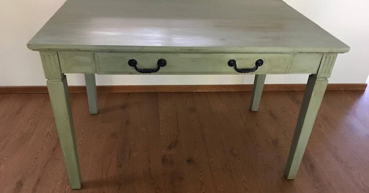 Antiqued green wooden desk for 15 in Sequim, WA For Sale & Free