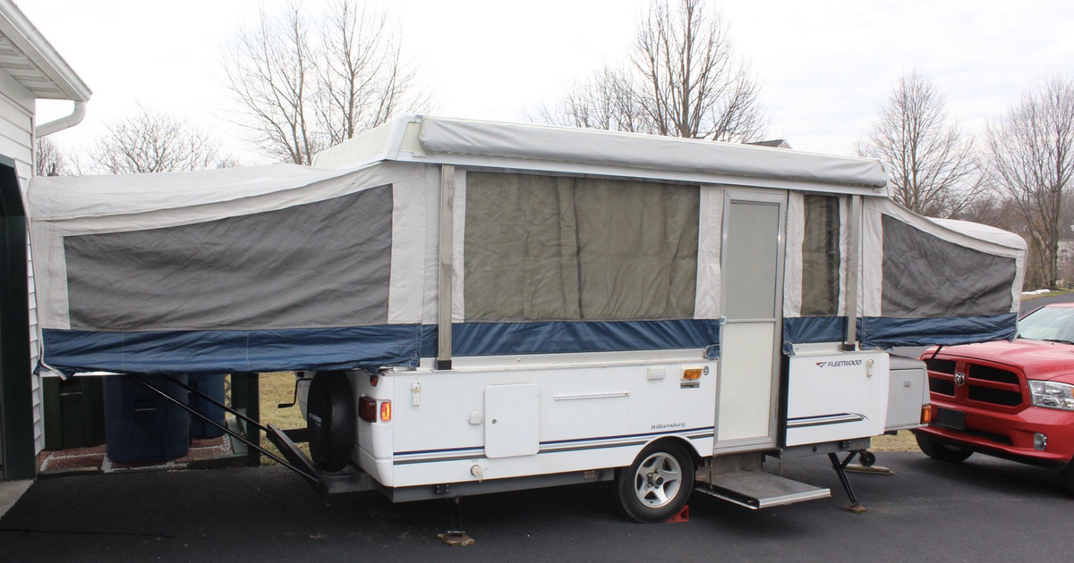 RV PopUp Camper Williamsburg Model for 5215 in Ocean City, MD For