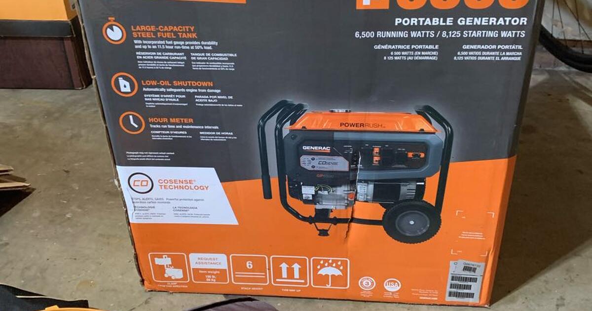 Generac portable generator for 800 in Travelers Rest, SC For Sale