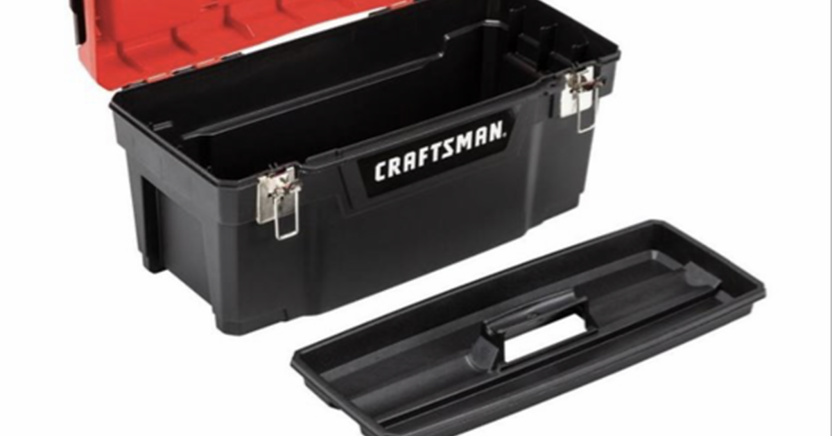 Craftsman 20 in. Tool Box Black/Red for 12 in Baytown, TX Finds