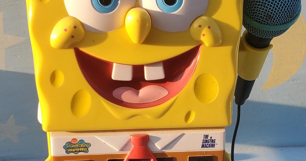 Spongebob Karaoke Machine For 60 In Fontana Ca Finds — Nextdoor