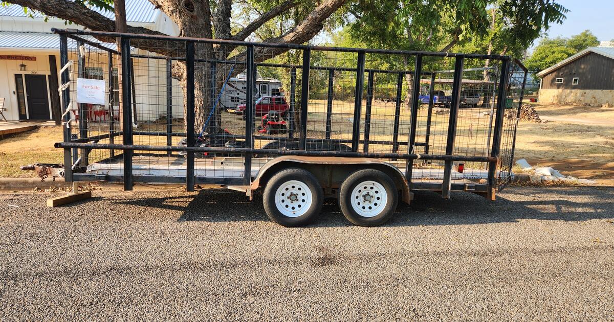 16' Utility Trailer for 1250 in Llano, TX Finds — Nextdoor