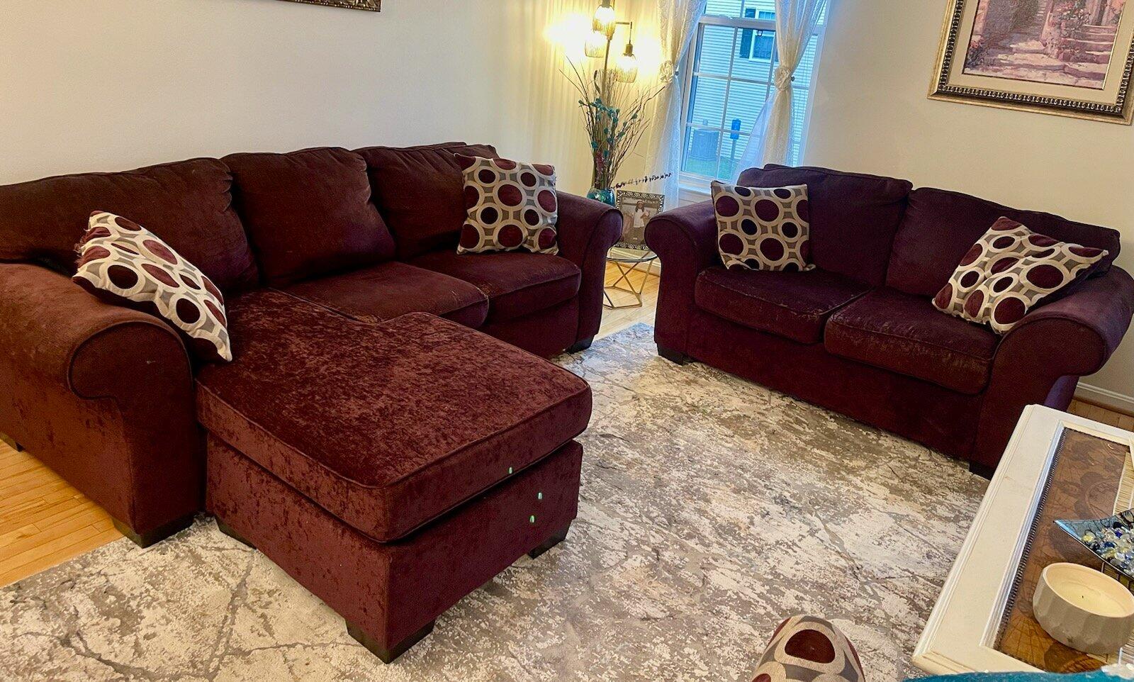 Sofa and Loveseat for 195 in Alexandria, VA For Sale & Free — Nextdoor