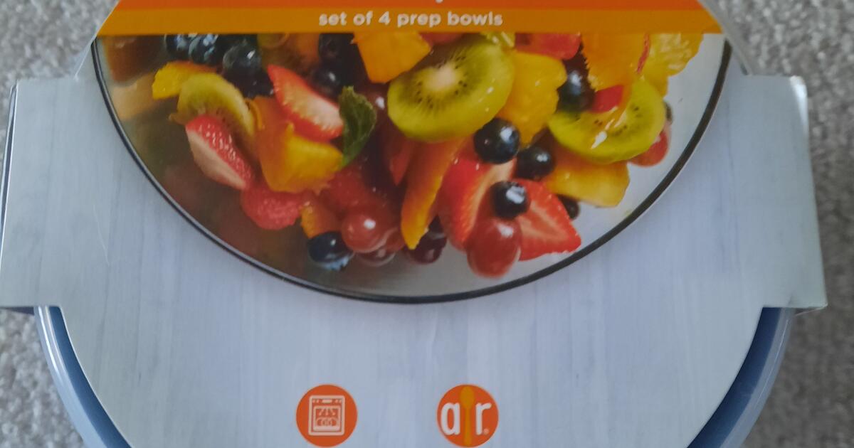 Brand New Set Of 4 Prep Bowles With Lids for 4 in Gurnee, IL For
