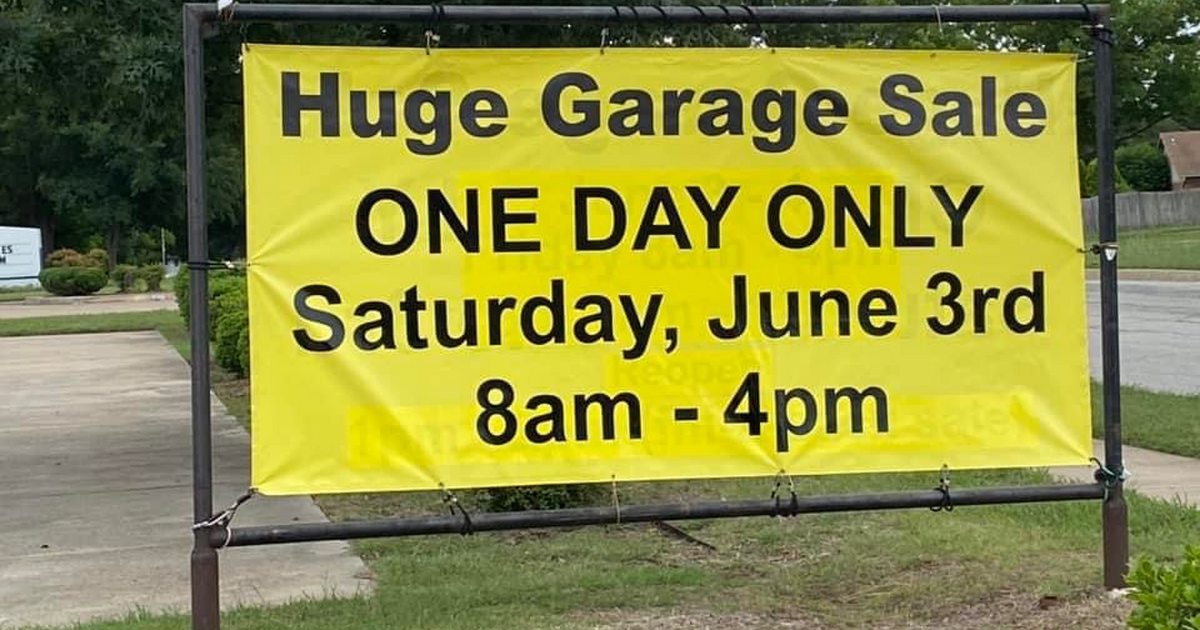 Annual Genesis UMC Huge Garage Sale for Free in Fort Worth, TX Finds