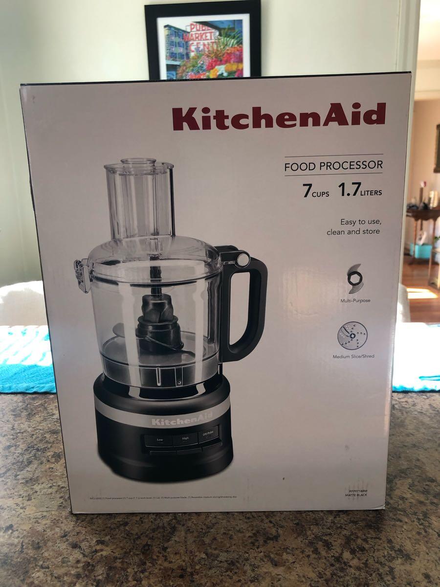 Kitchenaid Food Processor, Matte Black, 1.7 Liters