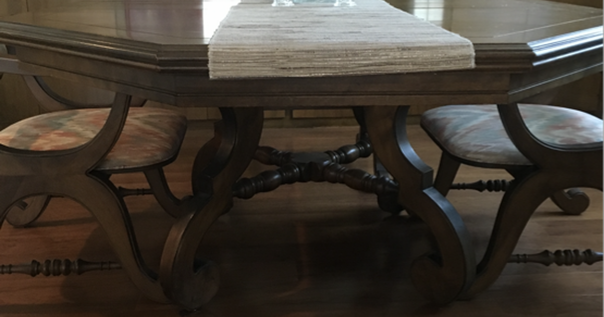 Vintage Spanish Style Dining Table with 4 Chairs for 250 in San Diego