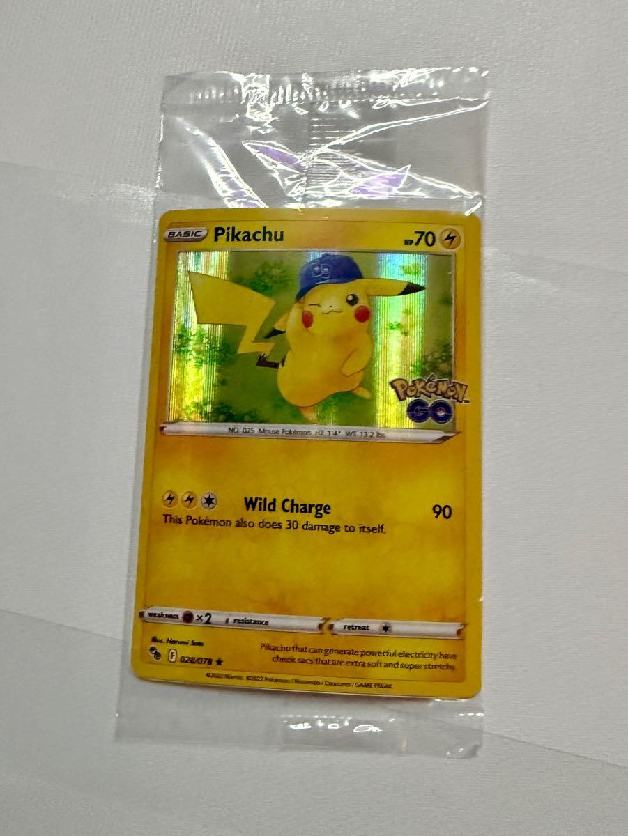 2022 Pokemon GO Pikachu Holo Promo Card 028/078 New Sealed For $25 In  Windsor, CO | For Sale & Free  Nextdoor
