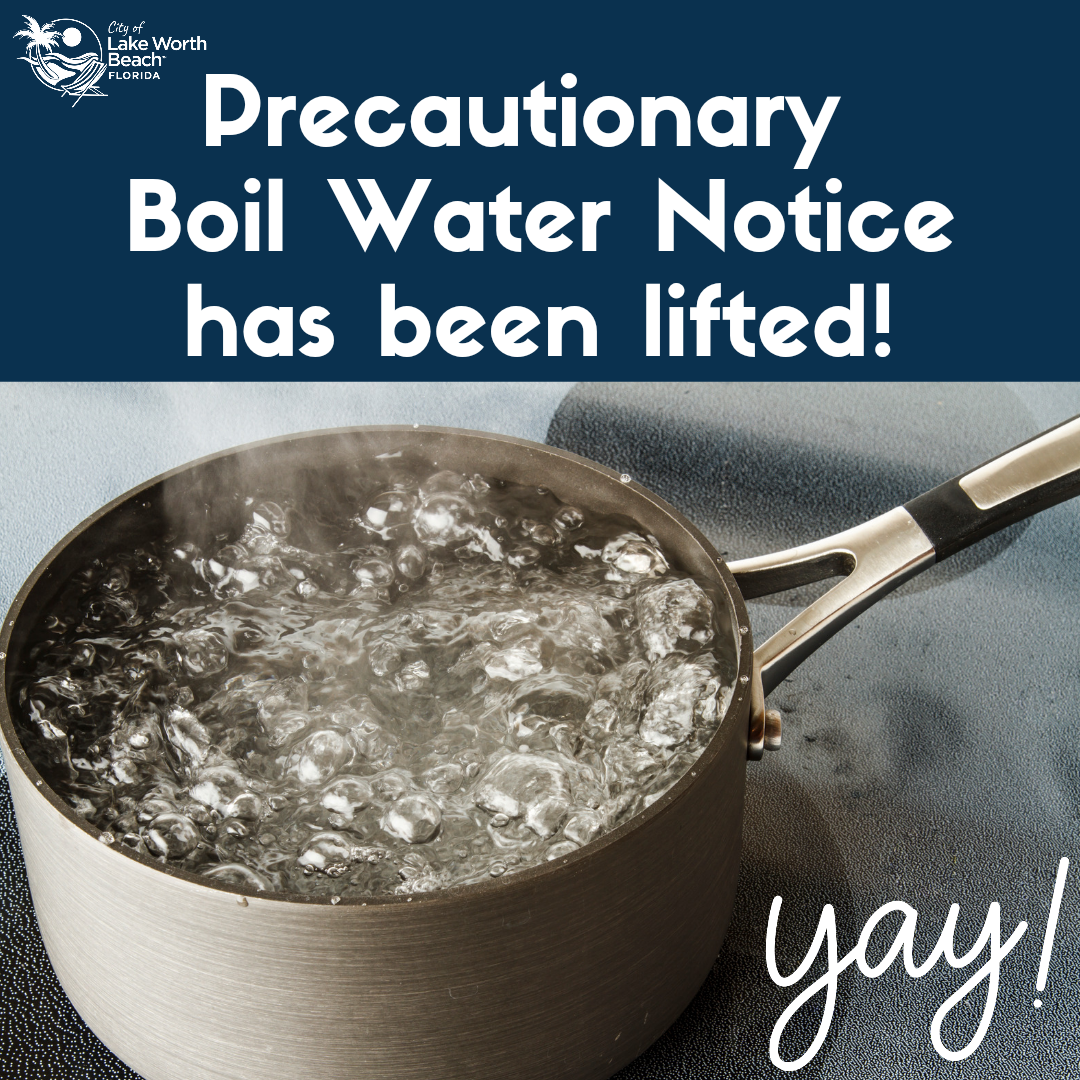 Rescission of Precautionary Boil Water Notice (City of Lake Worth Beach