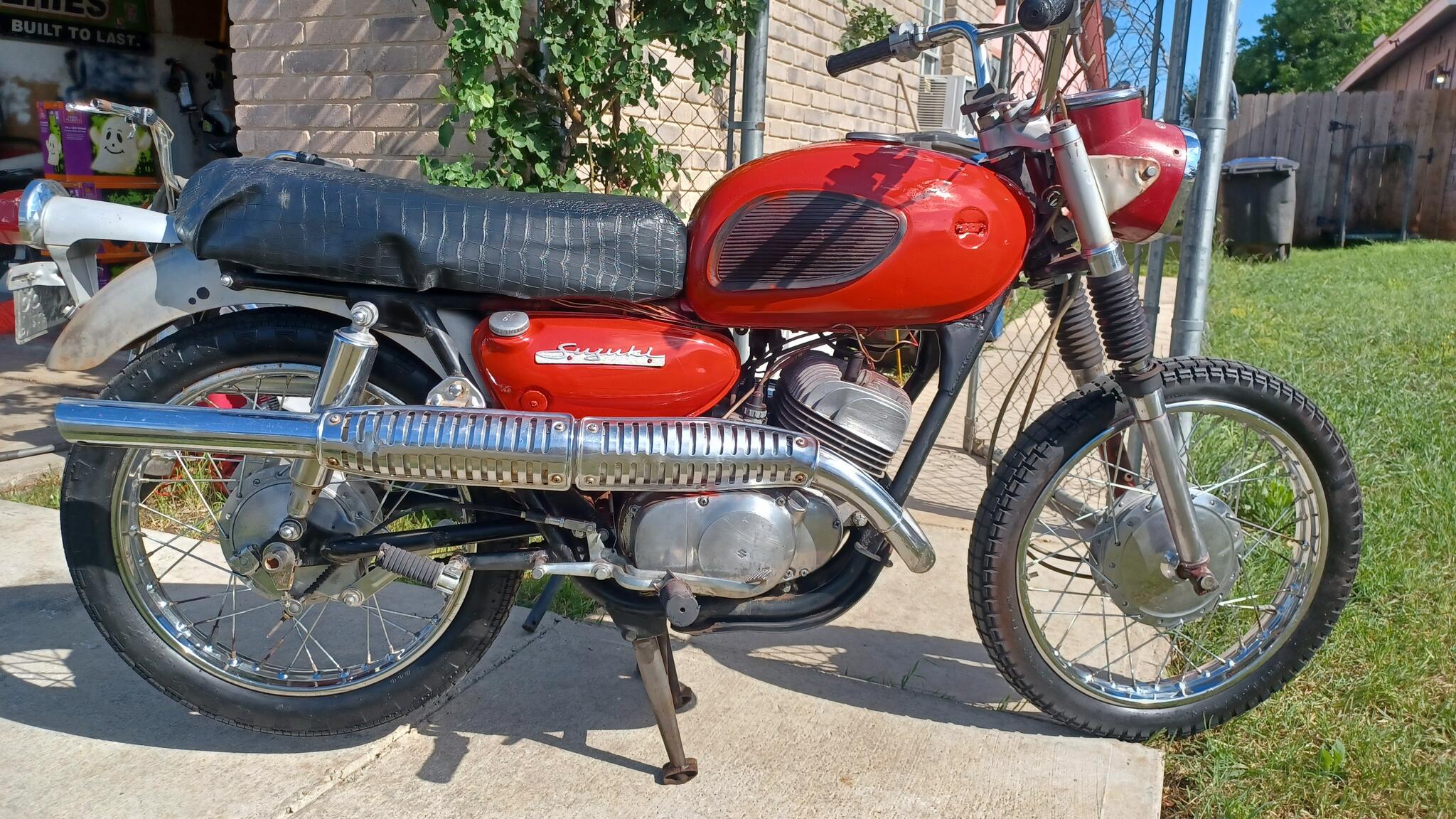 1968 SUZUKI TC200 STINGRAY for $1850 in San Antonio, TX | For Sale ...