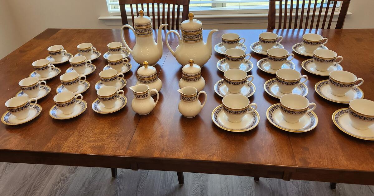 Coffee and Tea Service Each For 12 for 420 in Piedmont, SC For Sale
