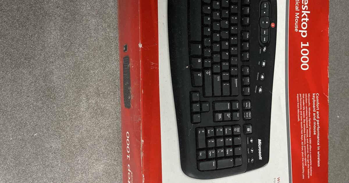 Microsoft wireless optical desktop 1000 for 40 in stoneham ma for