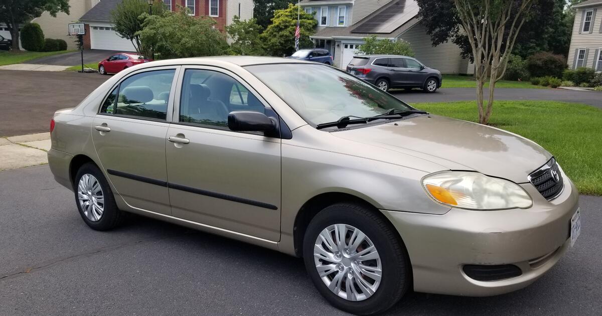 2007 Toyota Corolla CE for $7800 in Fairfax, VA | Finds — Nextdoor