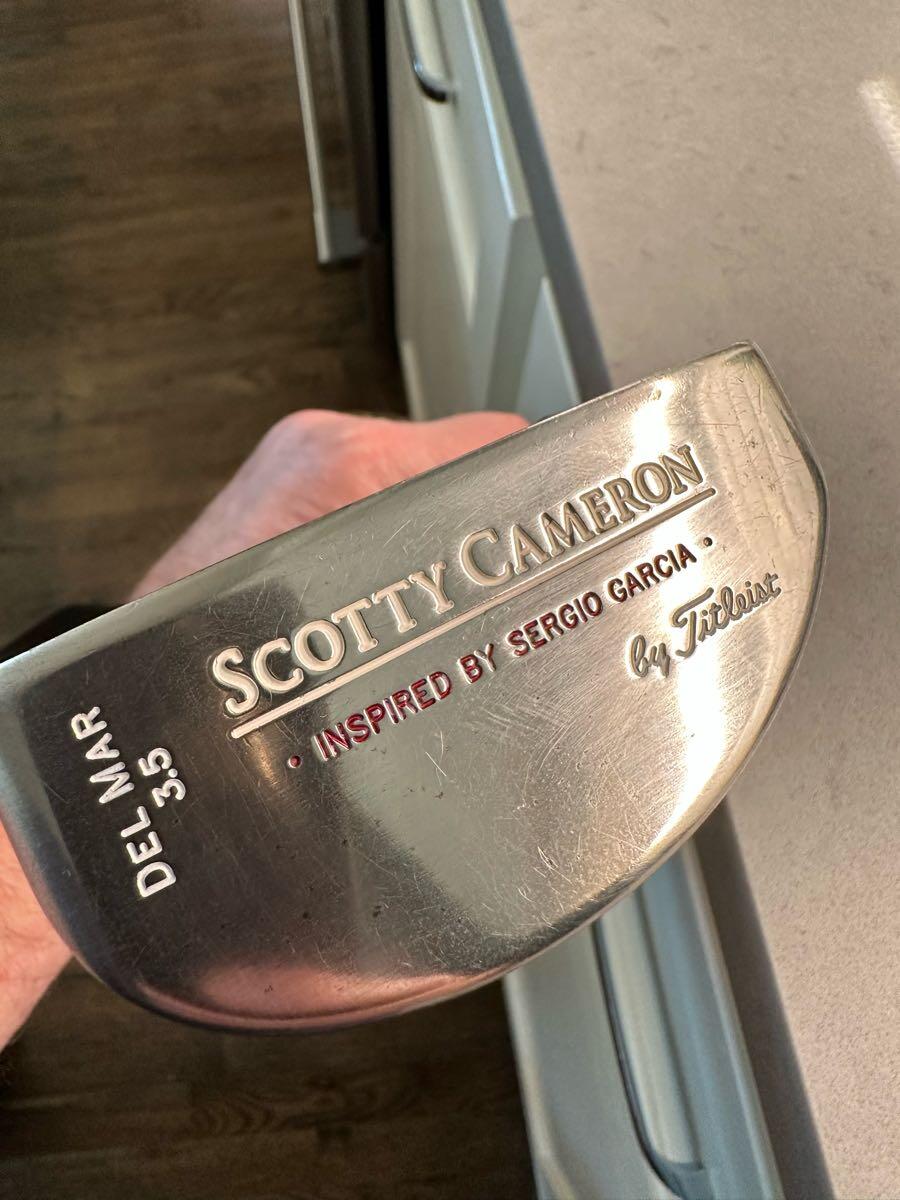 Scotty Cameron Del Mar 3.5 Inspired By Sergio Garcia Putter for