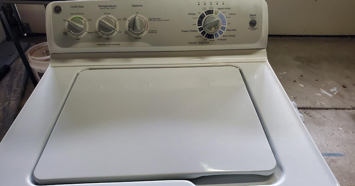GE Top Load Washer Electric Excellent Condition for 75 in