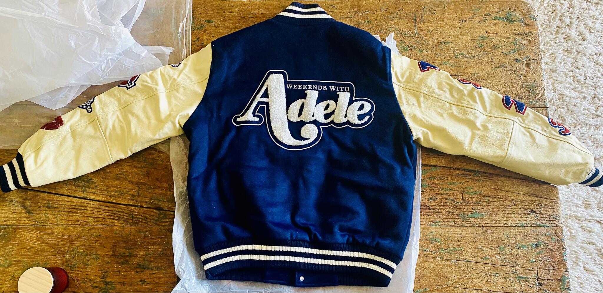 Weekends With Adele Letterman Jacket S