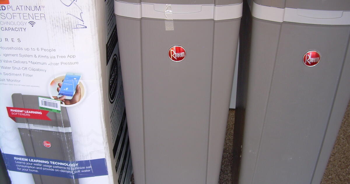 NEW Rheem Water Softener for 450 in Mesquite, NV For Sale & Free