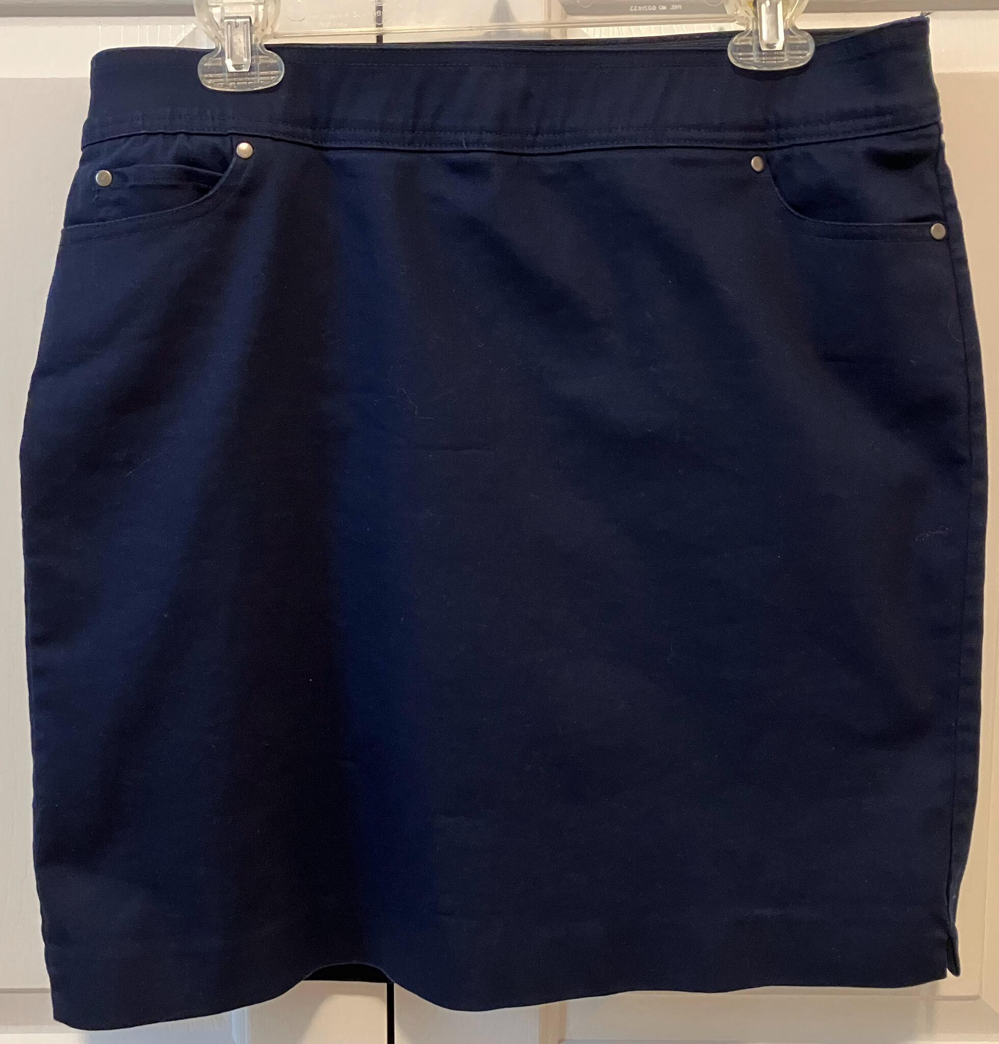 Kim Rogers Women's Millennium Skort size 10 blue