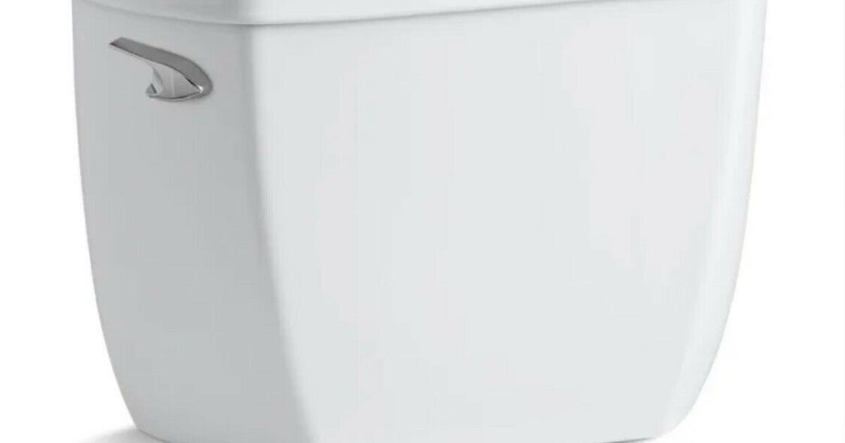 Kohler White Wellworth 1.28 GPF Toilet Tank K44360 for K3577 Toilet