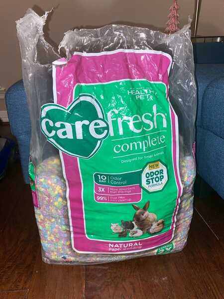 Carefresh Tutti frutti Hamster Bedding 1 2 Bag For 10 In Cypress