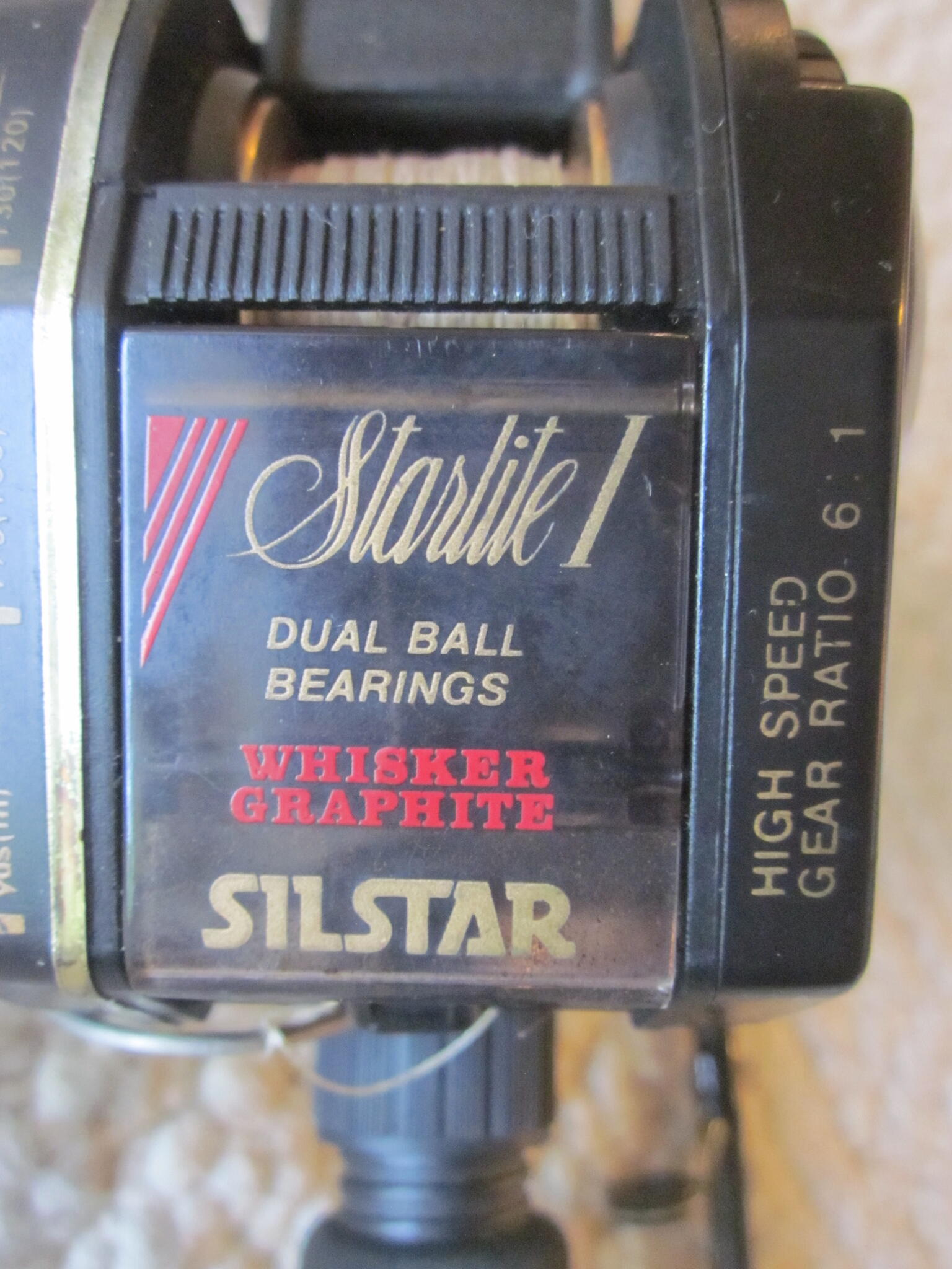 Silstar Starlite 1 Baitcasting Reel Fishing Graphite VGC on South Bend  Black Beauty 6' Spincast Rod for $50 in Bradenton, FL