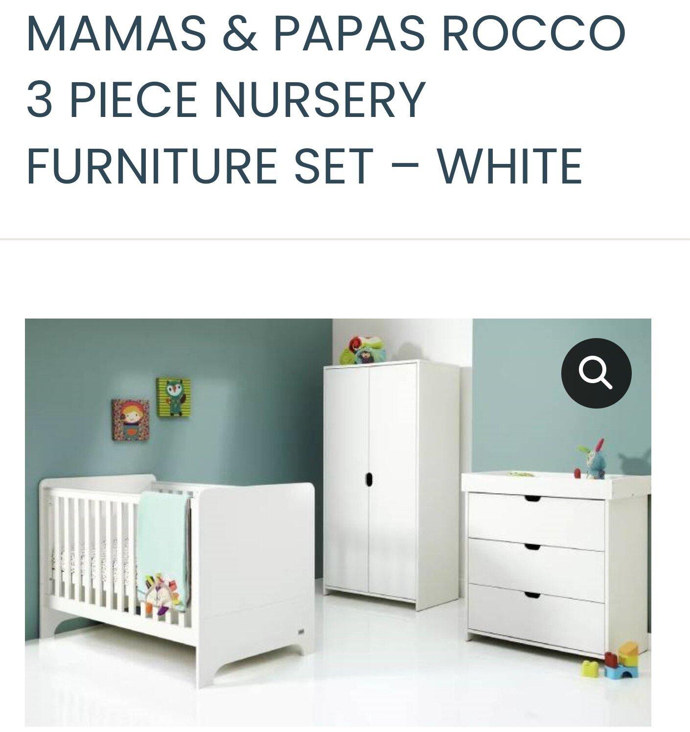 Mamas and papas rocco furniture set best sale