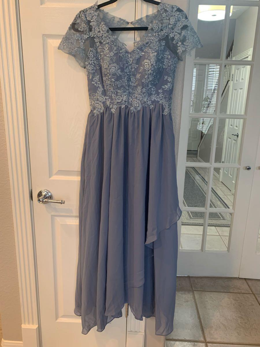 Formal Dusty Blue Evening Gown for $30 in Georgetown, TX | For Sale ...
