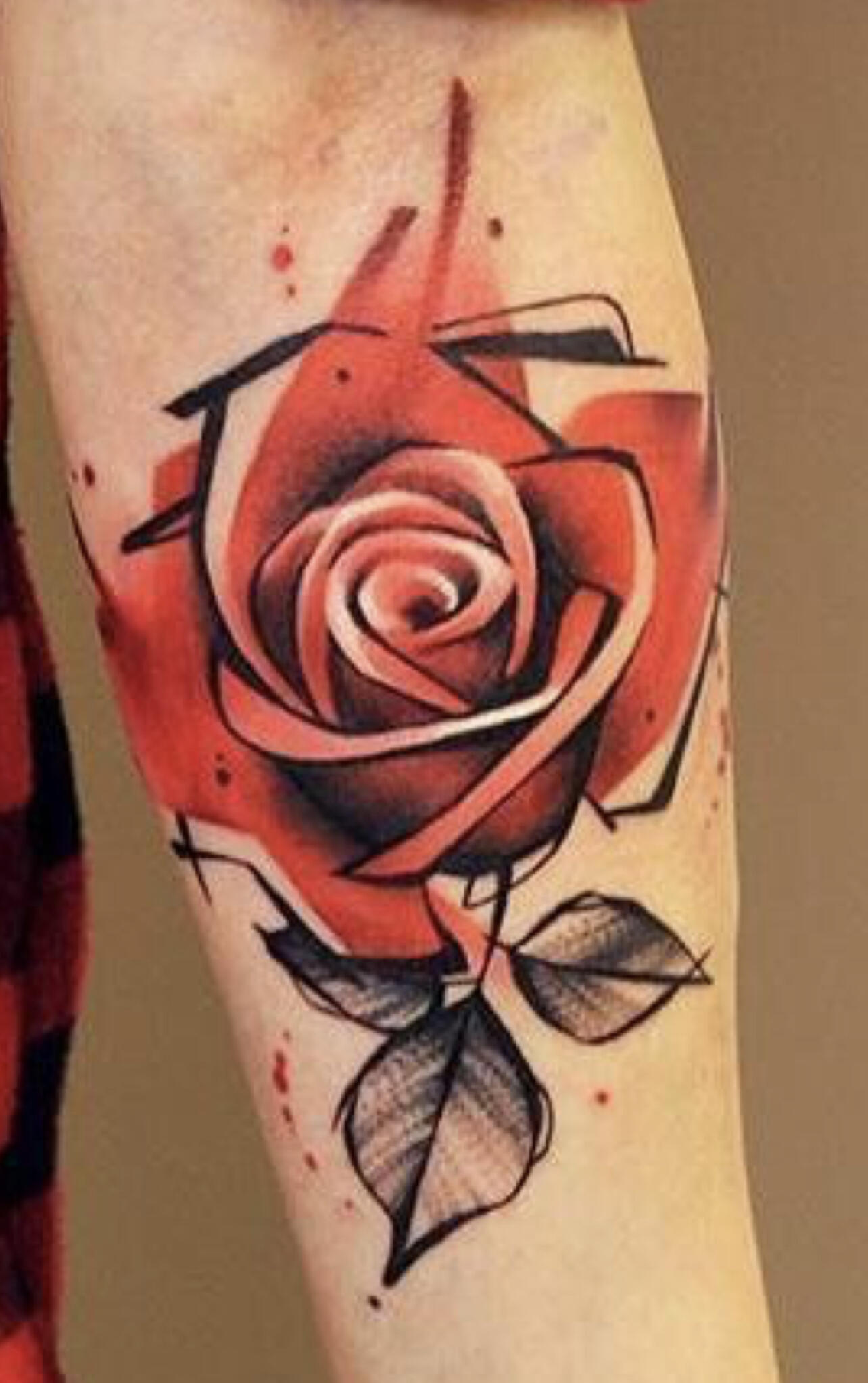One realistic red rose with black and grey roses by Bruce Riehl | Black and  grey rose tattoo, Red rose tattoo, Black rose tattoos