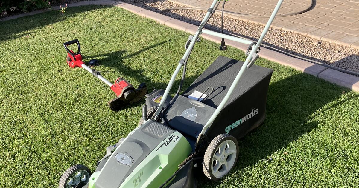 Electric lawn mower & electric weed eater for 30 in Queen Creek, AZ