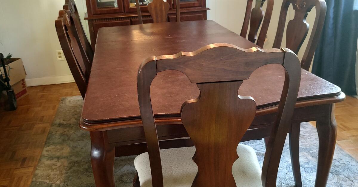 Dining Room Table 6 Chairs and China Cabinet for $350 in Jacksonville ...
