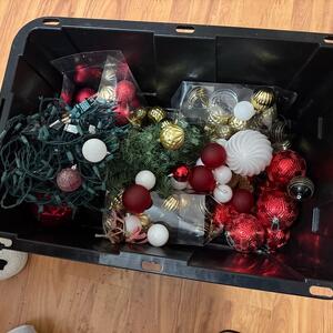 Christmas Decorations Box