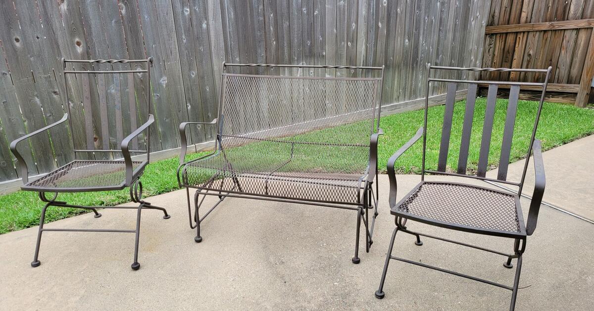 Metal Patio Furniture for 60 in Tomball, TX For Sale & Free — Nextdoor