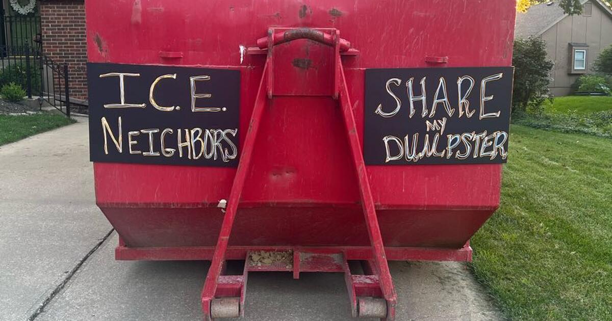 Sharing my Dumpster w Indian Creek Estates neighbors for Free in