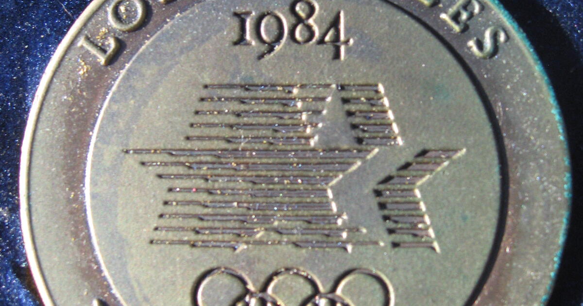 1984 LA Olympics Bronze Volunteer Participation Medal for 35 in San
