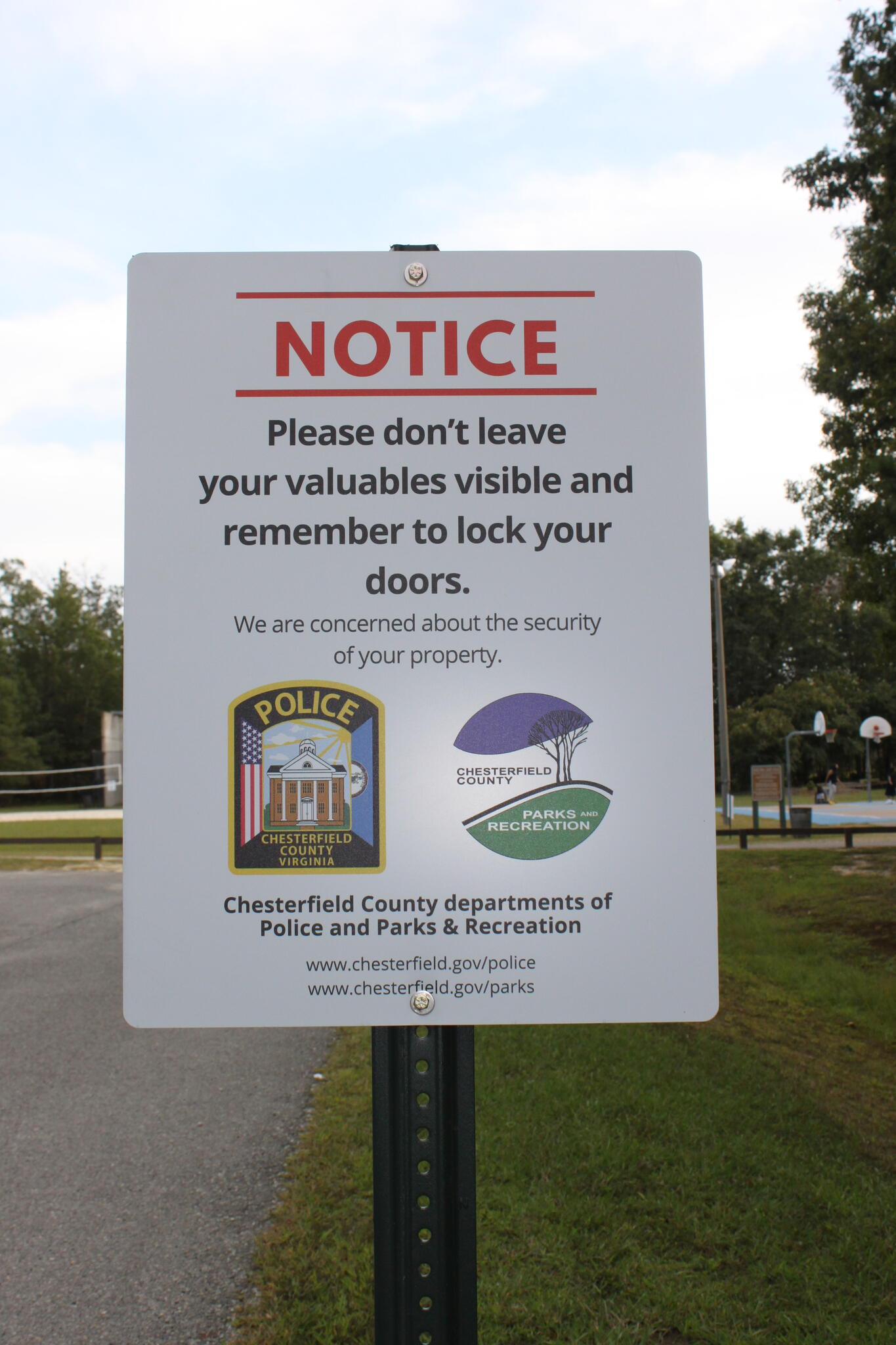 Crime Prevention (Chesterfield County Police Department) — Nextdoor