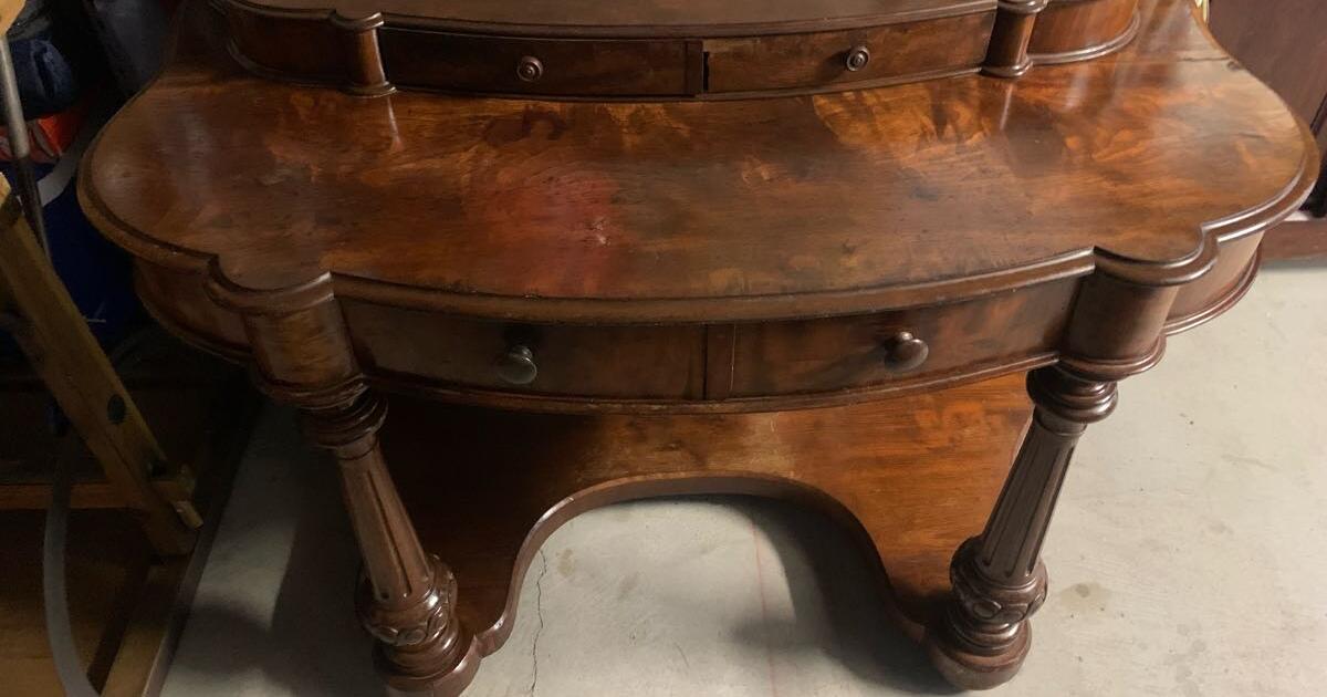 Desk Writing Desk Antique Desk Wood Desk Unusual Desk For 150 In San Juan Capistrano CA For