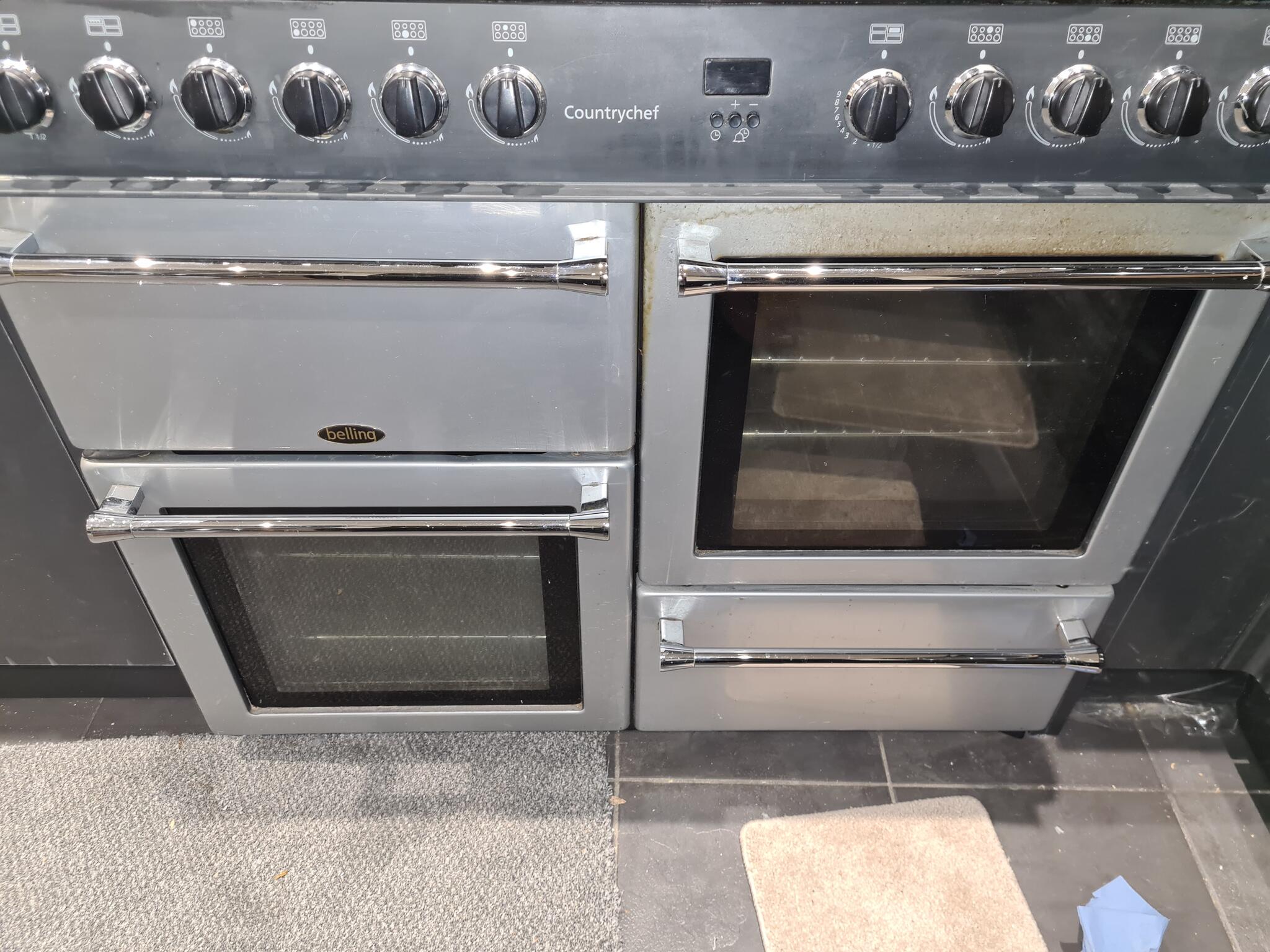 belling country chef electric range cooker