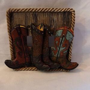 Cowboy Boot Light Switch Cover