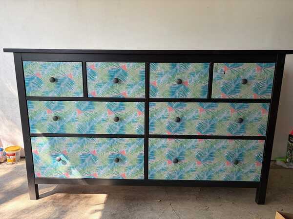 hemnes 8 drawer dresser black brown 63x37 3 4 IKEA Hemnes 8-Drawer Dresser, Black-Brown
