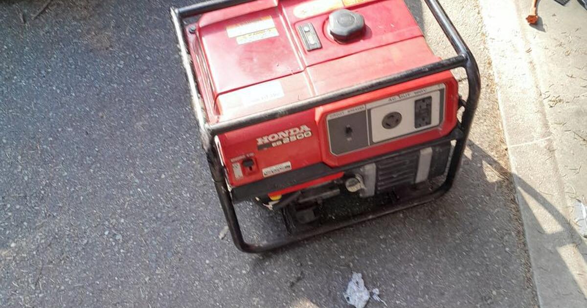 Gas Powered Portable Honda EB2500 Generator for 350 in North Bend, WA