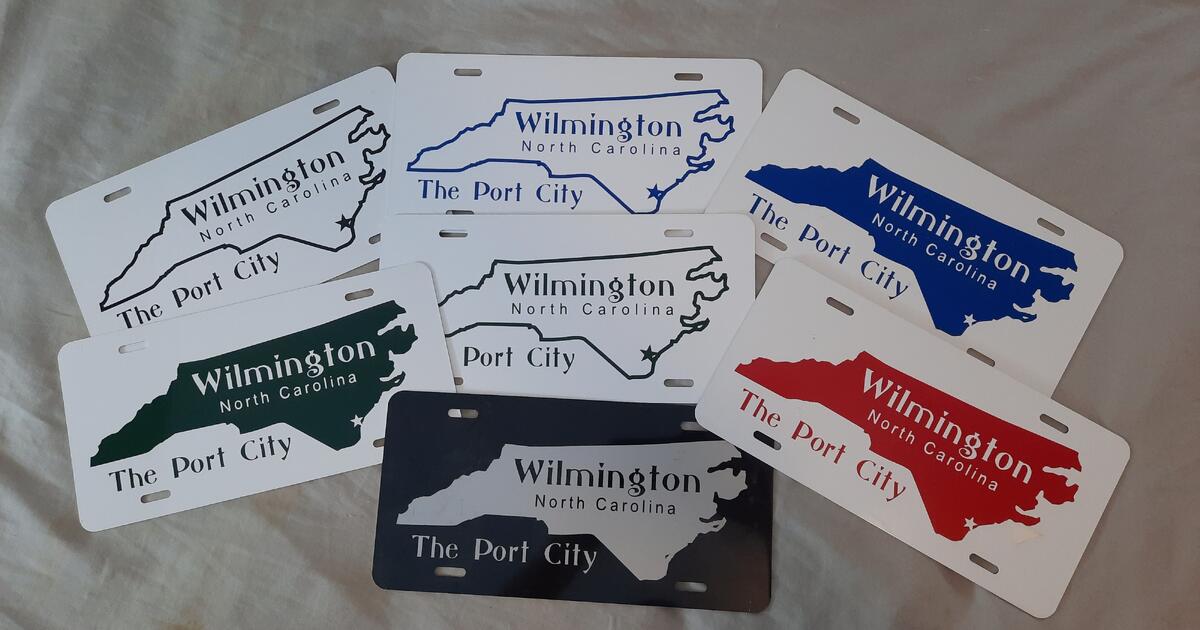 Custom License Plates for 10 in Wilmington, NC For Sale & Free