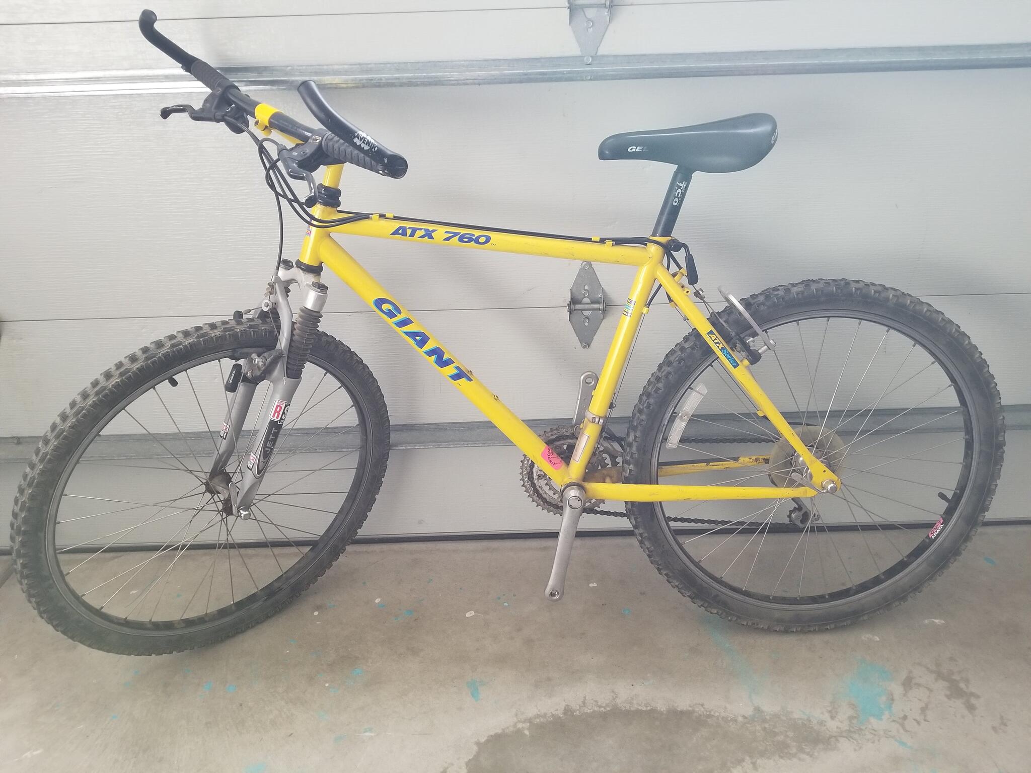 Giant atx 760 store yellow